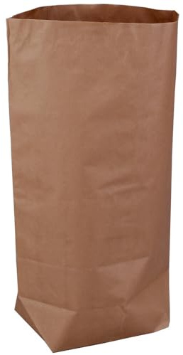 Wertpack Kreuzbodenbeutel, Papierbeutel, Kraftpapier, 2-fach, Braun, 36x50 cm, 10 kg, 100 Stück
