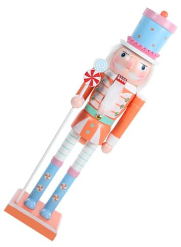 MAGICLULU Adornos De Cascanueces De Navidad Figura De Cascanueces De Madera para Mesa De Navidad