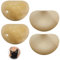 Soutien-Gorge adhésif Double Face, Coussinets de Soutien-Gorge adhésifs, Coussinets de Soutien-Gorge Auto-adhésifs pour Femmes, Lifting instantané pour Maillots de Sport, Bikini, Bonnet A-C, 2 Beige