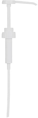HaseMed Burk-doseringspump 30 ml/nav 1 styck – lämplig för DIN 45-gänga – för 2 l, 5 l och 10 l behållare – droppsäker, återanvändbar – perfekt för desinfektionsmedel, tvål och rengöringsmedel