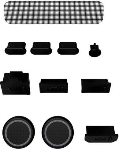 Copertura Antipolvere per Switch 2, Tappo Antipolvere, Kit di Accessori con Copertura Antipolvere in Gomma Morbida Siliconica (Style 2)