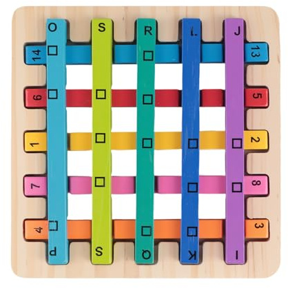 Rainbow Stick Wooden Stacking Puzzle Toy, Wooden Stacking Toys for Kids Adults, Toddler Jigsaw, Montessori Educational Toys Gift for All Ages, Logic IQ Game