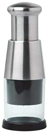 YUAI Multifunctional Onion Cutter for Garlic Cutting Stainless Steel Vegetable Cutter Manual Vegetable Cutter Chopper Onion Garlic Press