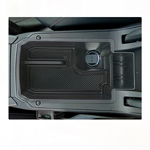 BIXUAN kompatibel mit Seat Leon MK4 KL1/8 Cupra Formentor 2020-2024 2025 Mittelkonsole Aufbewahrungsbox mit Rutschfester Matte Ablagefach Zubehör Armlehne Organizer Tray Mittelarmlehne Handschuhfach