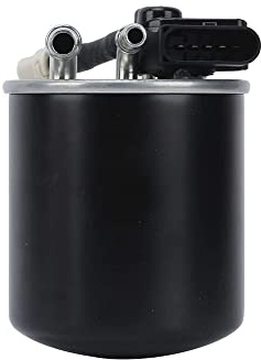 Riloer Auto-Kraftstofffilter, Ölfilter, Passend für Merc-edes C/E/S‑Klasse W204 W205 W212 W222 CDI, 6510902852, KL 913, KL913, WK82017, WK 820/17, 651 090 28 52-1