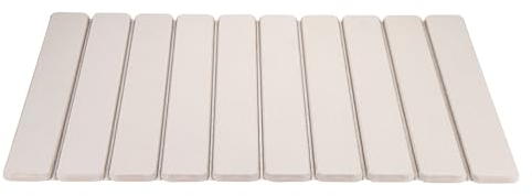 SUMTree Mehrteilige Kombination aus Kieselstein-Badematten, rutschfest, waschbar, moderne Matten für Badezimmer, Küche, Waschküche, 58 x 39 x 0,8 cm (Beige)