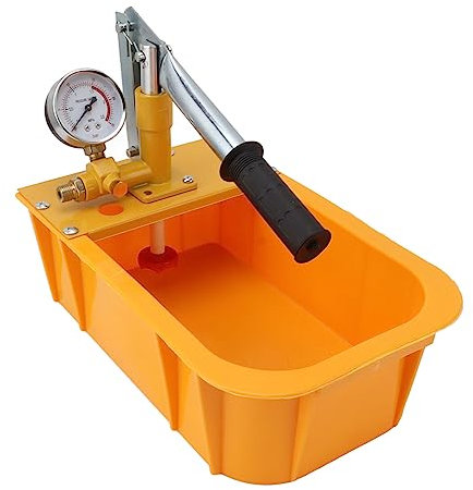 Hydrostatic Pump Tester Hydraulic Manual Water Pressure Test Pump Manual Pipe Leak Detector with Gauge