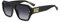 DSQUARED2 Unisex D2 0128/S Sunglasses, Schwarz, 58