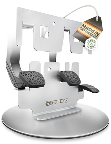 SCHOELLOCK® Pedalsperre für Sprinter W 906 / NCV 3, Bj. 2006-2018 & Crafter I (Typ 2E) Bj. 2006-2016, Schaltung - Camper & Wohnmobil - Pedalschloss, Pedalkralle, Wegfahrsperre Diebstahlsicherung