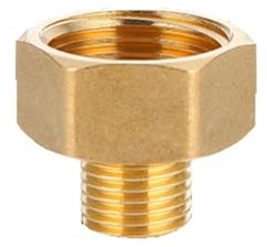 XSDSM Tap Brass Reducer G1/2 Internal Thread to G1/4 External Thread Reducing Connection Accessories Reducer for Pipe Conversion Connection