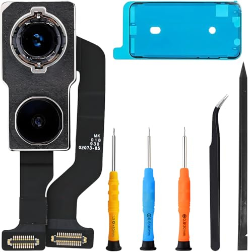 ZHUROUPU Fotocamera Posteriore da 12 MP di Ricambio per iPhone 11 A2221 | Cavo flessibile per l’obiettivo della fotocamera principale, 12 megapixel, ripara i guasti della fotocamera, autofocus veloce