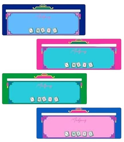 Buscador de líneas Mahjong, ayudante de reglas Mah Jong, juego de buscador de líneas Mahjong de 4 piezas para personas mayores, adultos, viajes por carretera, torneo, vacaciones, picnic, viajes en
