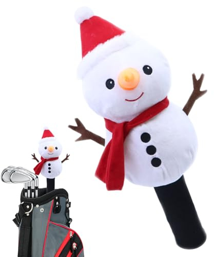 Copri Testa Per Club Da Golf - Headcover Natalizio Per Club Da Golf,Headcover Decorativo Per Driver - Per Donne Golfiste Campo Practice Outdoor Torneo Pratica Clubhouse Vacanza Sport
