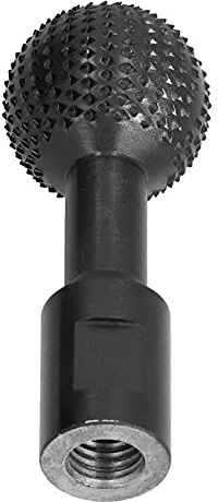 Naroote Fraise Rotative Sphérique en Acier au Carbone pour un Polissage Efficace du Travail du Bois, Gravure 5/8-11 Pouces, Idéale pour le Traitement des Métaux et L'ingénierie de Modèles