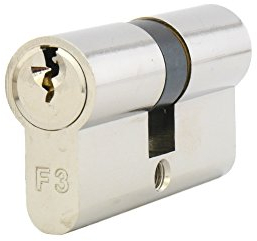 ISEO F3 (GERA 5900) Doppelzylinder Halbzylinder Schließzylinder inkl. 3 Schlüssel bzw. 5 Schlüssel - ohne Sicherungskarte - Standardzylinder Türschloss - 30/35-3 Schlüssel