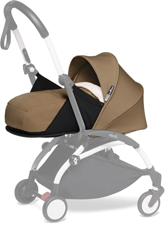 BABYZEN YOYO 0+ Neugeborenen Set, Toffee - Inklusive Matratze, Verdeck, Kopfstütze und Fußabdeckung - YOYO2 Kinderwagengestell erforderlich (separat erhältlich)