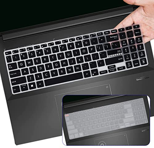 Copertura tastiera per ASUS VivoBook 16X F1603ZA M1603QA - Pro 16 OLED K6602 M7600 N7600, 15 OLED M3500QC K3500PH M6500, 15X M6 1503 M6501 K6501
