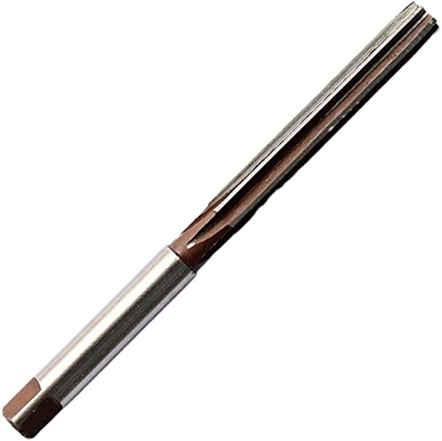 ACiyD Reibahlen 17-20 mm Schnittdurchmesser Reibahle, HSS-Schnellarbeitsstahl-Zylinderschaftfräser Manuelle Handreibahle (Size : 1Piece 18mm) (1Piece 18mm)