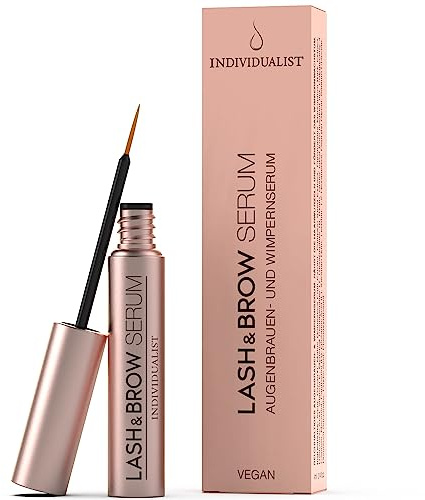 LASH & BROW SERUM Professional INDIVIDUALIST (4 ml) Augenbrauen- und Wimpernserum, Vegan, Augenbrauenserum, Wimpernserum Hormonenfrei, Brennt nicht! Wimpernverlängerung, Wimpernverdichtung, Lash Serum