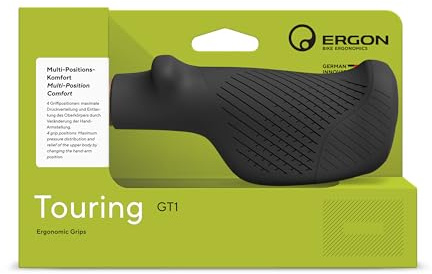 ERGON GT1 Handlebar Grips, Black