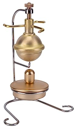 ELEMENTO Set di modellini per motori a vapore, mini modello verticale di una macchina di combustione esterna in rame puro, giocattolo educativo, set regalo per bambini e adulti