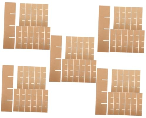 ULTECHNOVO Gläsertransport 60 Stück Kartons Kartontrennwände Trennwand Zum Verpacken Von Kartons Verpackungskartons Für Glaswaren Geschirrteiler Für Umzugskartons Trennwand Für Umzugskartons Papier