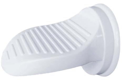 Mzshne Plastic Shower Foot Rest Portable Bathtub Stool Step Aid Grip Holder Suitable for Cutting Nails Brushing Shoes
