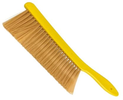 Abkehrbesen Imkerbesen Bienenbesen Kunststoff (gelb), weiche Kunststoffborsten