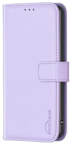 für Xiaomi 15 5G Kompatible für Handyhülle für Xiaomi 15 5G Hülle Flipcase Etui Handytasche Wallet Book Case PU Leder Tasche Schutzhülle Ständer Klapphülle Lila