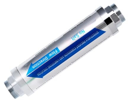 Terphadp Filtro Anticalcare per Addolcitore D'Acqua Centrale per Tutta La Casa Previene La Formazione di Calcare Nelle Tubature 'Acqua Caldaie per WC Intelligenti Interfaccia 3/4