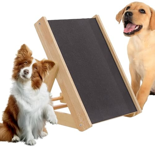 Ylnailky de Grattage pour Chiens - Grattoir à Griffes Animaux 3 Hauteurs Réglables - Planche à Limer pour Griffes Canines | Soulagement Ennui Protection Meubles Intérieur Maison Jardin Voyage