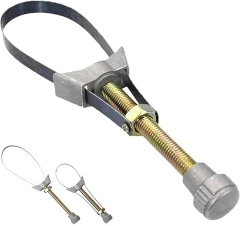 Generisch Verstellbarer Ölfilterschlüssel, Lufttrockner-Werkzeug for Lkw, Hochleistungs-Ölfilterschlüssel, verstellbarer Durchmesser 60–120 mm(1pcs)