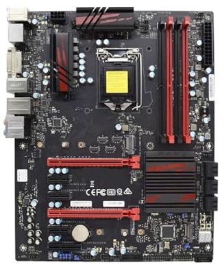 C7Z270-CG-L Placa Base LGA 1151 Compatible con I7 7700K 6700K I5-7600K 6500 I3-7350K 6300 CPU Z270 4XDDR4 64GB HDMI, Partes