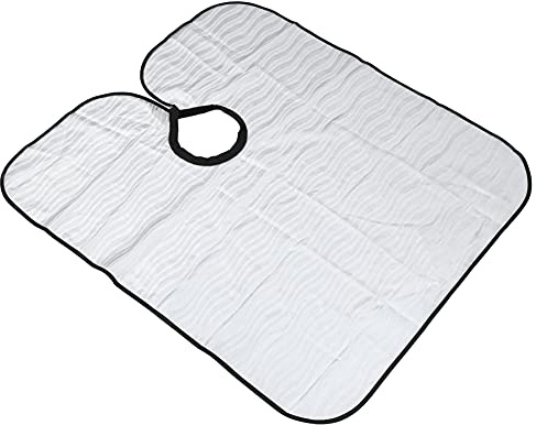Generic Vattentät Hårfärgningssjal och Frisyrkappa för Professionell Användning i Salonger, Transparent Material, 1 st. (Transparent)