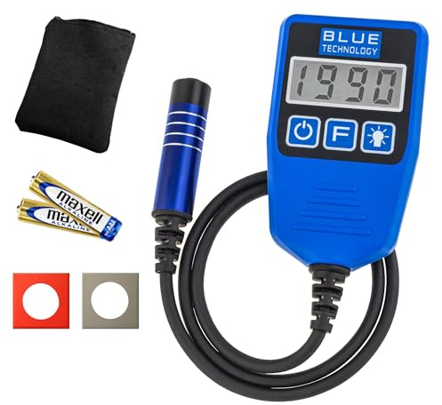 Blue Technology DX-13-S-AL Couteau de Couche Bleu