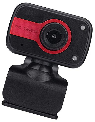 Omenluck 1 cámara web con micrófono para ordenador portátil o de escritorio USB PC cámara web corrección de luz