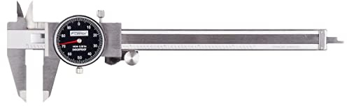 Fowler 52-008-005-0 Black Face Dial Caliper with 0-6 Measuring Range
