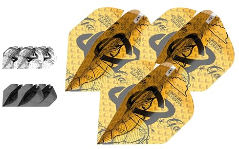 Target Gabriel Clemens Ink Design Dartflüge - 3er-Pack (9 Stück insgesamt)