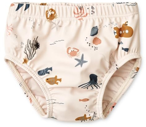 LDIOIF Infant Baby Boys Girl Swim Diaper Neutral Reusable Water Diaper Organic BPA Free Swim Pants Animal Swimsuit 9-12 Month