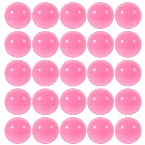 Amosfun 50 Stück Lotteriekugeln Aus Kunststoff Hohle Bingo-Kugeln Tombola-Kugeln Verkaufsautomaten Leere Runde Kapseln Tischtennisbälle Unterhaltungsbälle Für Party-Dekoration