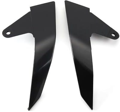 DZSGJNOF Motorrad Spoiler Für MT 09 MT-09 FZ0 MT09 2017 2018 2019 2020 Motorrad Scheinwerfer Vordere Kopf Gugel Obere Nase Verkleidung Halter Abdeckung Verkleidungsflügelabweiser (Color : Schwarz)