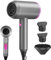 Hair Dryer Professional Ionic Hairdryer 2000W Performance AC Motor with 1 Diffuser & 2 Concentrator, 2 Speed 3 Heat Setting, Cool Shot Button, for Women & Man