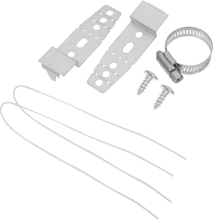 DIYEAH Geschirrspüler-montageplatte Aus Metall Halterung Für Unterbauspüler Schlauchverlängerung Und Isolierung Ersatzteilset Für Reparatur Und Wartung