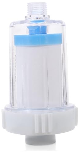 Angoily Filtro para Ducha con Cartucho de Malla Multicapa Sedimentos y Partículas Fácil Instalación para Lavadoras y Grifos de Ducha Sistema Antical Eficaz y Duradero