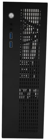 SENECESLI Caja de PC de Acero con Eficaz de Refrigeración USB3.0, Adecuada para Constructores y Entusiastas de PC