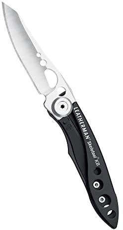 LEATHERMAN - Skeletool KB Multifunktionsmesser, klein, leicht und kompakt, Schwarz