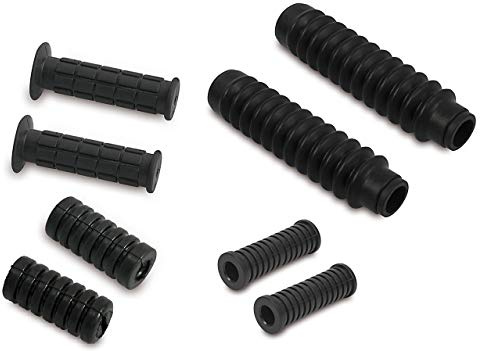 Gummiteile Set 1 (8-teilig) Griffe + Faltenbalg + Fußrastengummi für Simson S50 S51 S70 S53 …