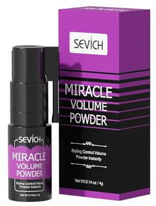 SEVICH Hair Styling Powder For Men & Women | Hair Powder For Instant Volume & Texture | No Greasy Residue | 360° Spray Design 0.14oz/4g