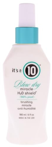 It's a 10 Soin capillaire Miracle Blow Dry H2O Shield, contrôle de l'humidité, anti-frisottis, 180 ml