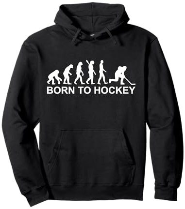 Evoluzione nata nell'hockey Felpa con Cappuccio